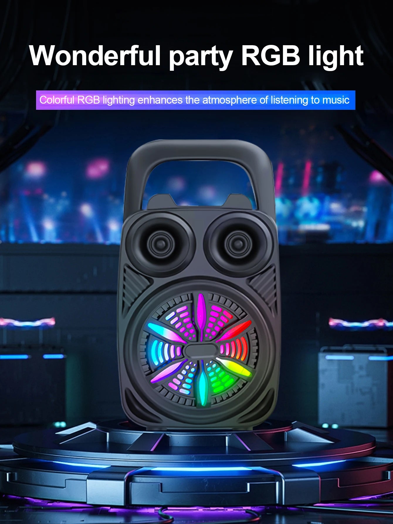 Kraftfull bluetooth-högtalare