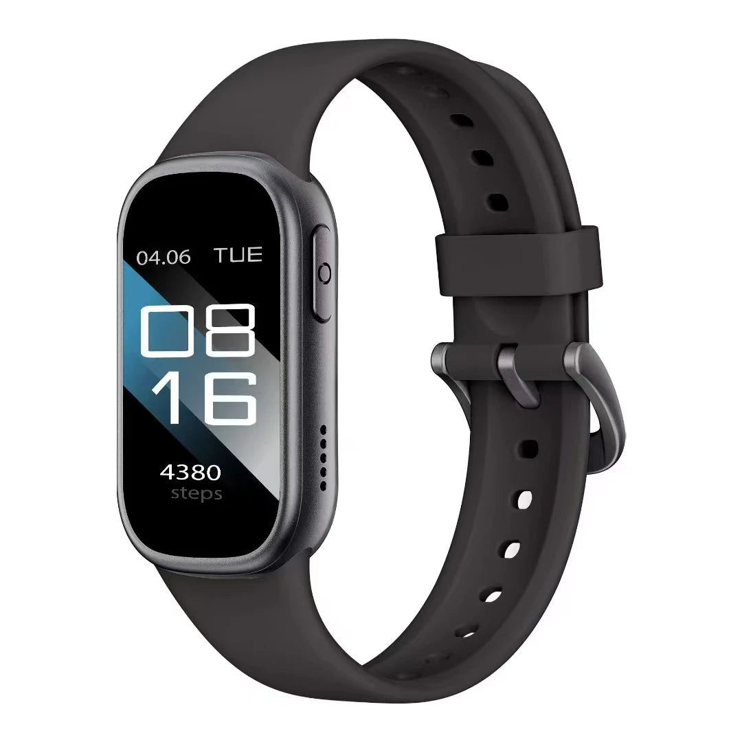 Smartklocka med 1.47" HD-skärm & Hälsomätning