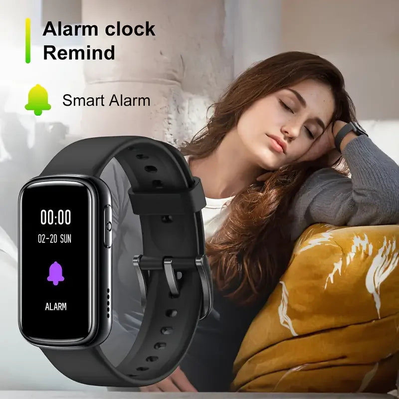 Smartklocka med 1.47" HD-skärm &amp; Hälsomätning