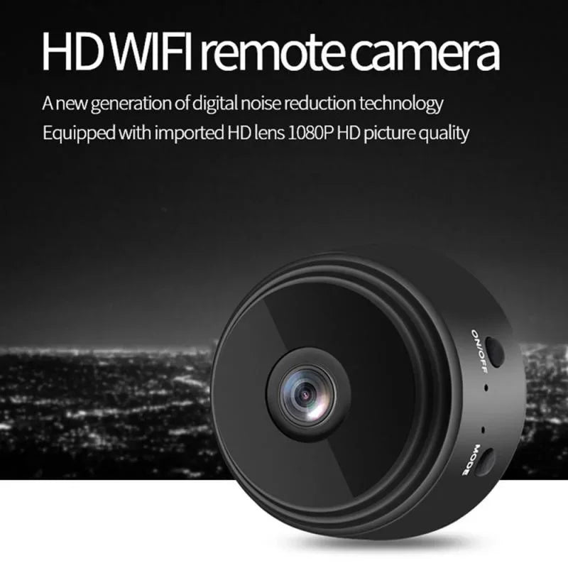 Trådlös Mini IP-Kamera med 1080P HD
