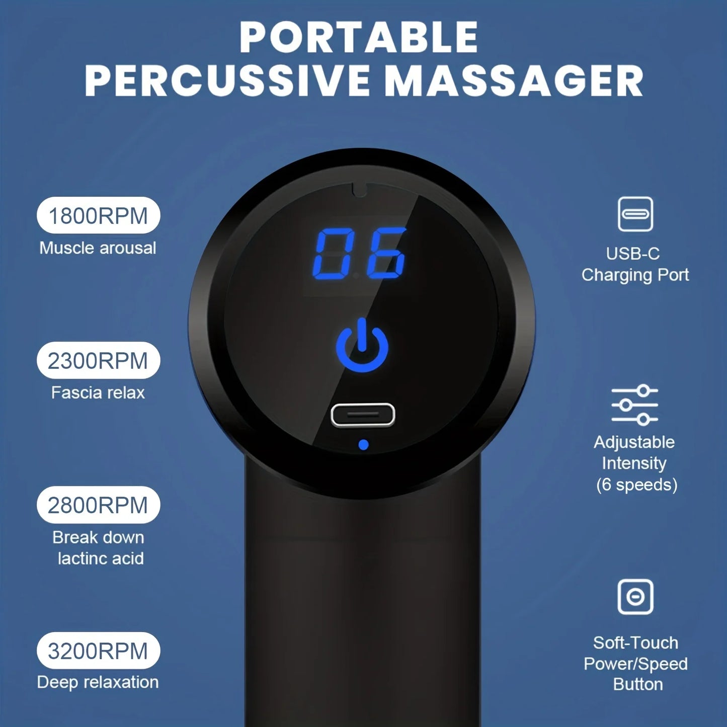 Massage pistol