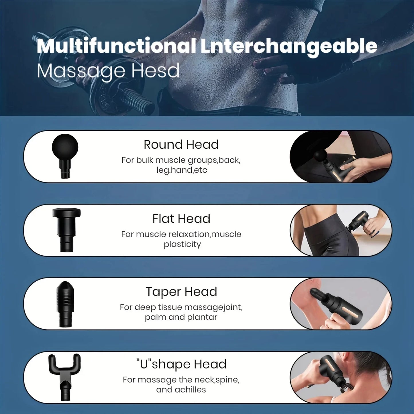 Massage pistol