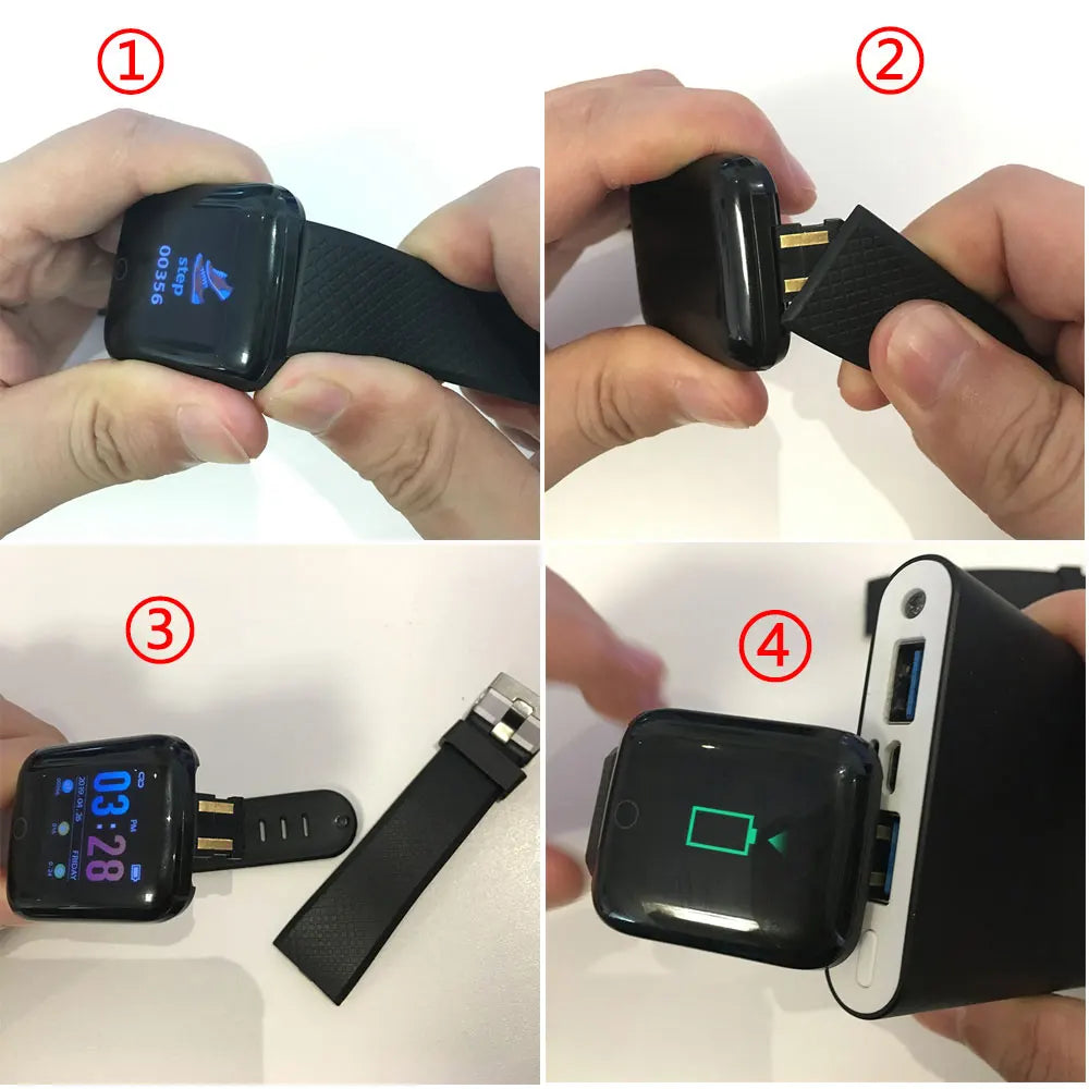 Smartklocka med LED-display – CHAOGENB