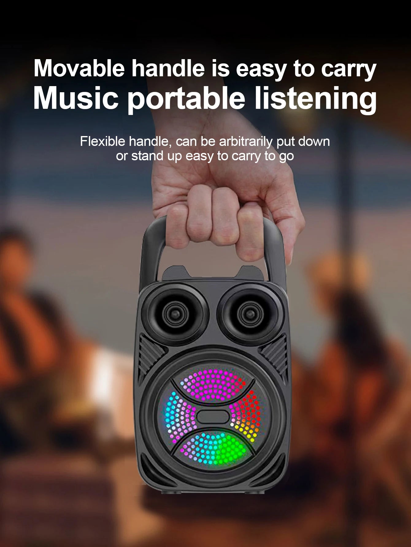 Kraftfull bluetooth-högtalare