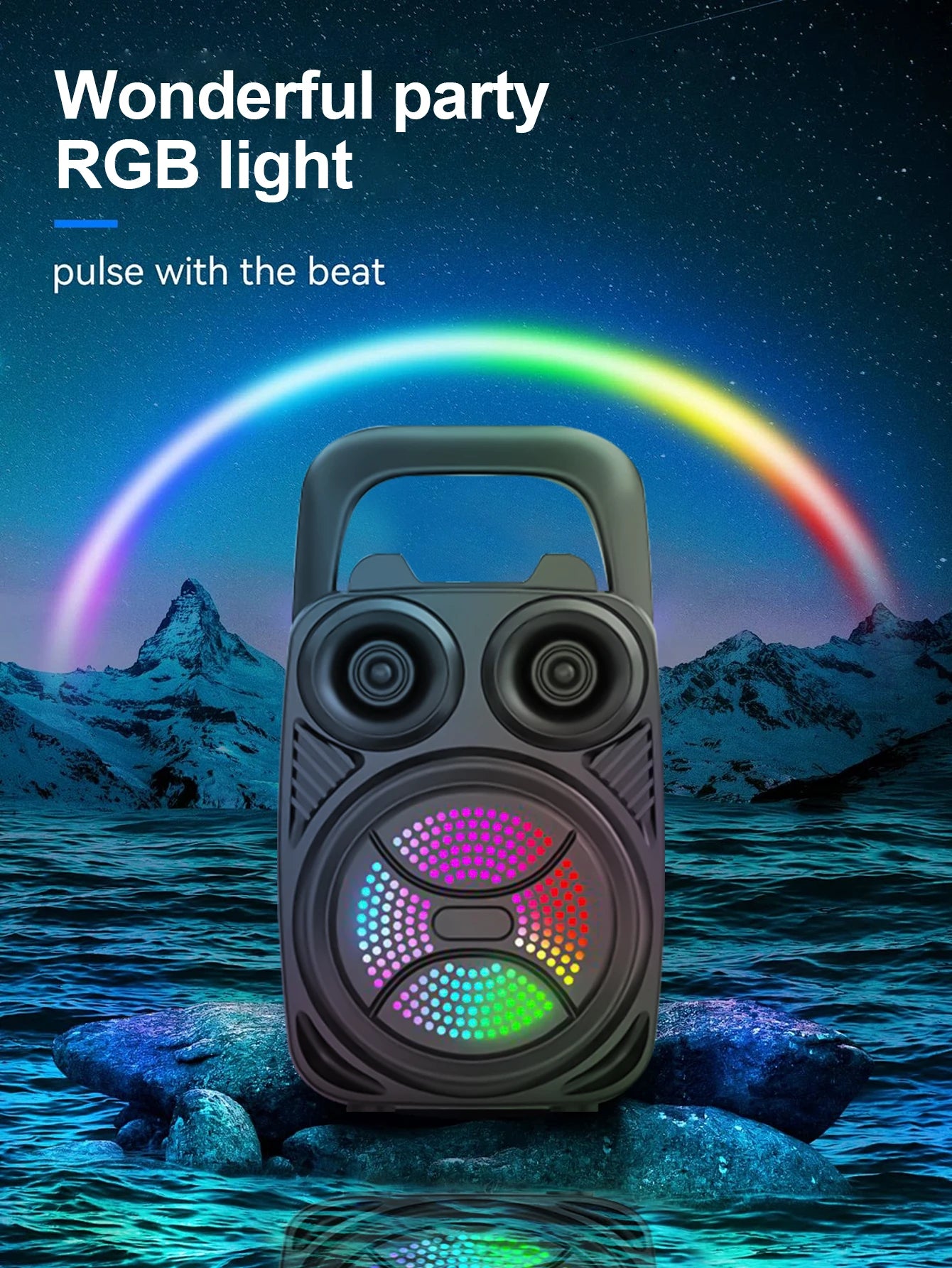Kraftfull bluetooth-högtalare