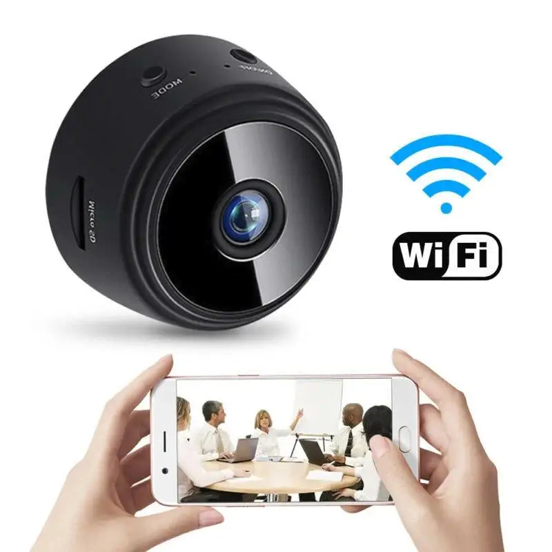 Trådlös Mini IP-Kamera med 1080P HD