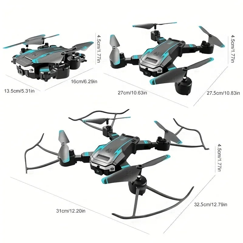 G6 Pro GPS-drönare med HD-kamera – Hopfällbar, WiFi, FPV & Hinderundvikning