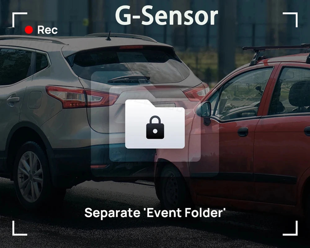 Dash Cam 1080P Front Rear View