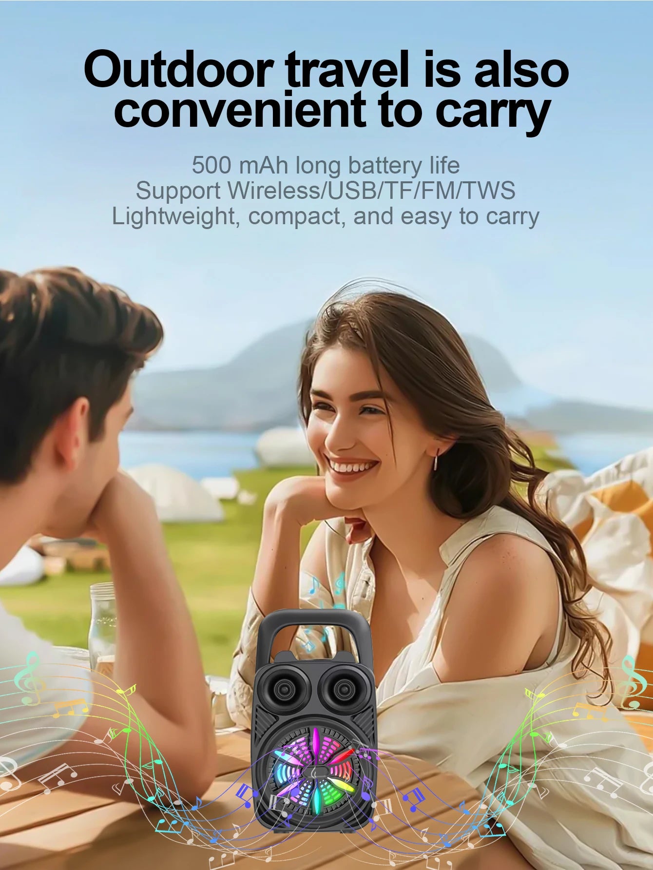 Kraftfull bluetooth-högtalare