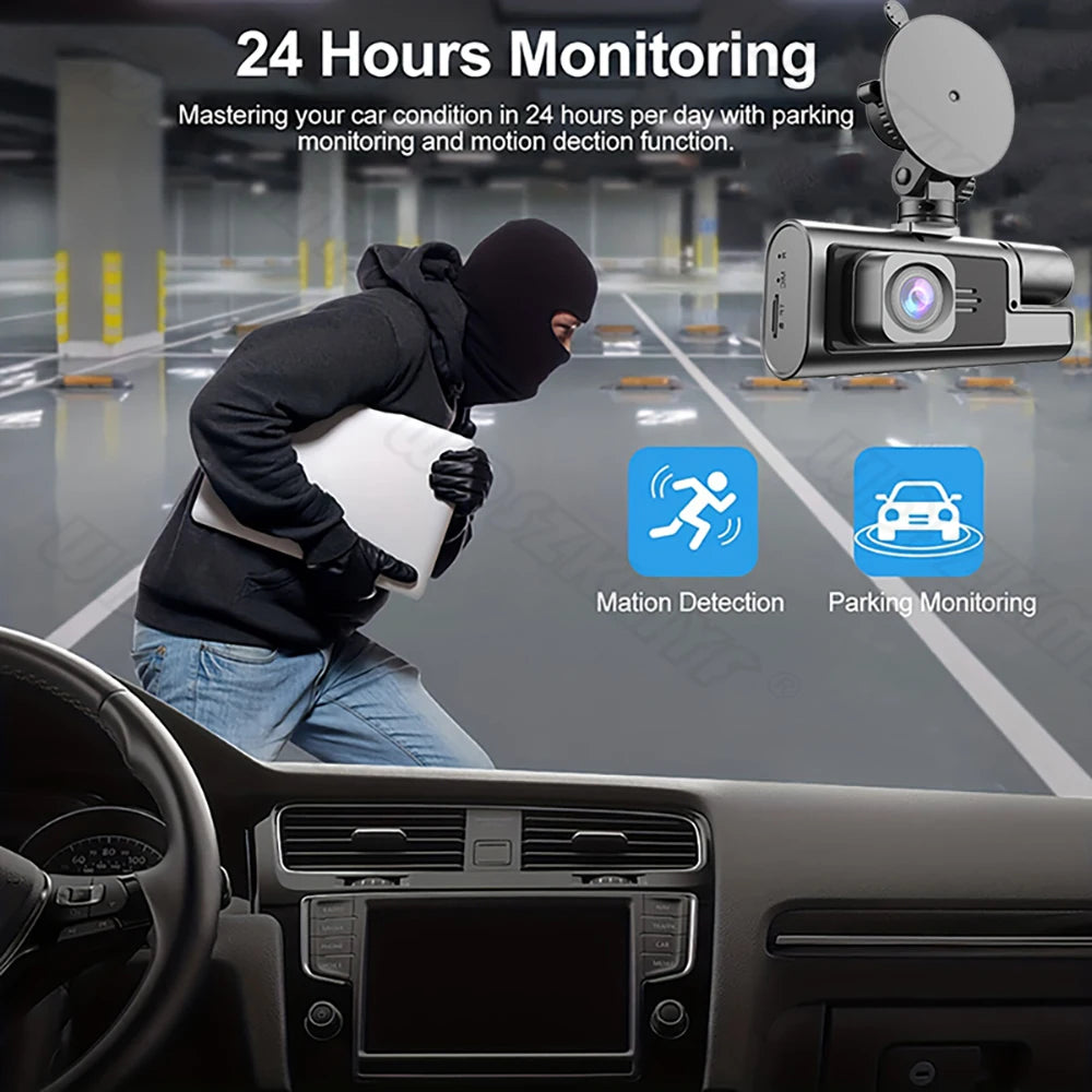 Dash Cam 1080P Front Rear View